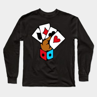 Hand card magic Long Sleeve T-Shirt